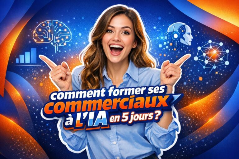 découvrez comment former efficacement vos commerciaux à l'intelligence artificielle en seulement 5 jours grâce à notre méthode pratique et accélérée.