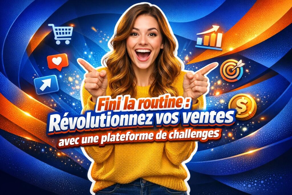 découvrez comment une plateforme de challenges peut transformer votre méthode de vente et casser la routine pour booster vos résultats.