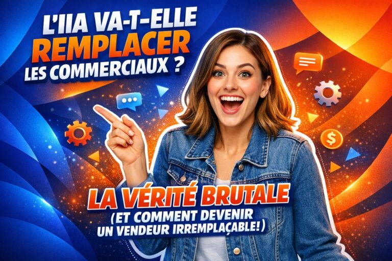 découvrez si l'intelligence artificielle va vraiment remplacer les commerciaux et apprenez comment devenir un vendeur irremplaçable grâce à des conseils pratiques et une analyse honnête.