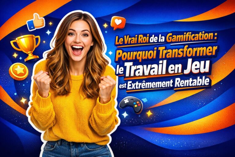 découvrez comment la gamification peut transformer le travail en jeu et générer un retour sur investissement exceptionnel en augmentant la motivation, la productivité et l'engagement des employés.