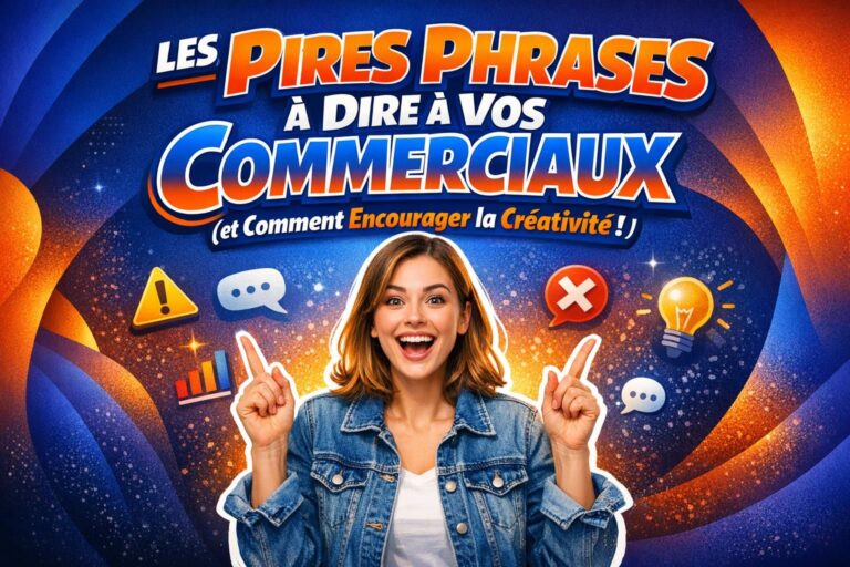 découvrez les phrases à éviter absolument avec vos commerciaux pour ne pas freiner leur motivation, et apprenez des stratégies efficaces pour stimuler leur créativité et dynamiser vos ventes.
