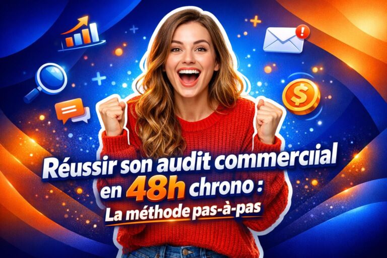 découvrez comment réussir votre audit commercial en seulement 48 heures grâce à notre méthode pas-à-pas efficace et facile à suivre.