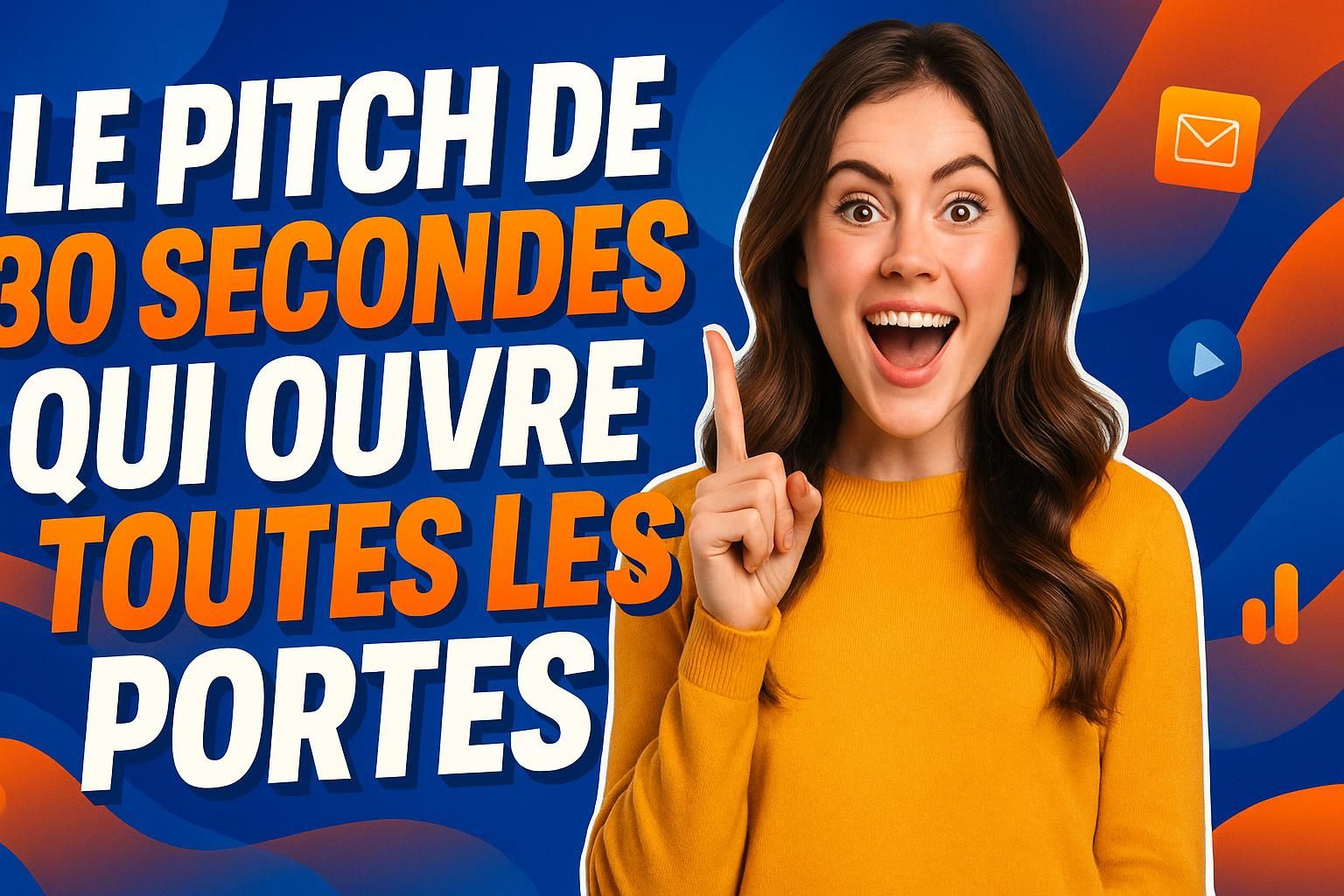 découvrez comment maîtriser le pitch de 30 secondes efficace pour captiver l'attention et ouvrir toutes les portes dans vos rencontres professionnelles.