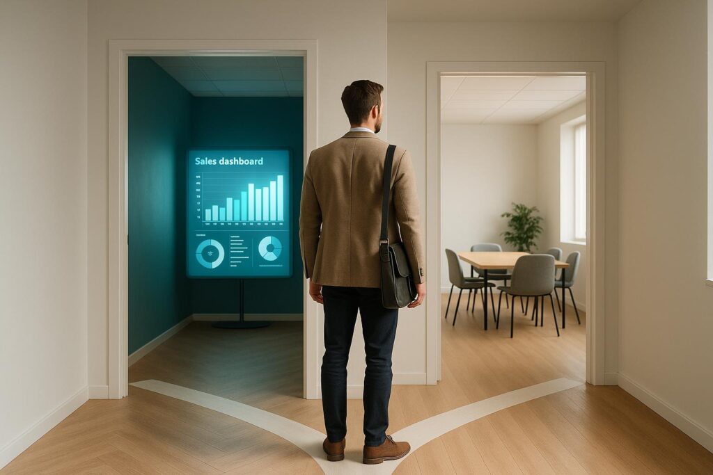Changer de voie professionnelle sans provoquer l'indignation : le guide du commercial en 2026